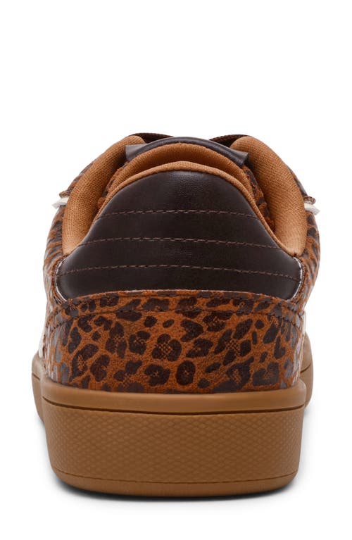 Dolce Vita Dv By Venessa Leopard Low Top Sneaker In Brown