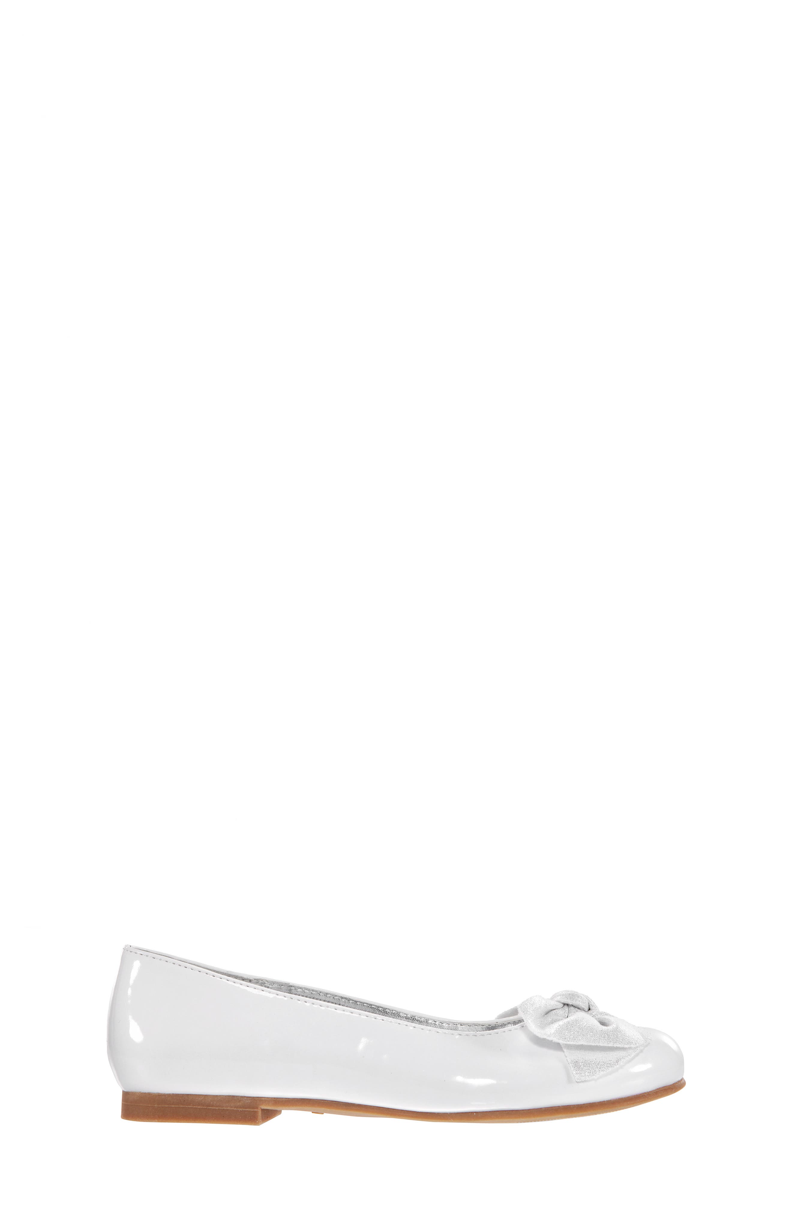 Nina Glitter Bow Ballet Flat, Alternate, color, 