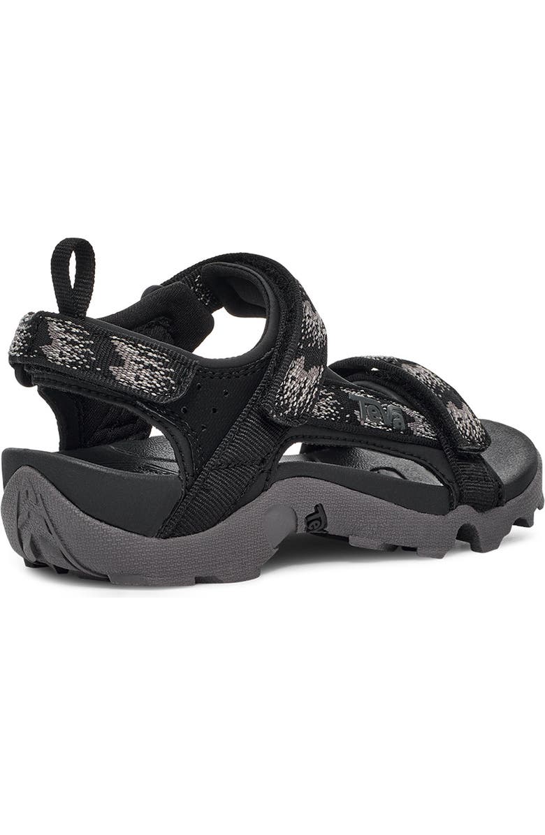 Teva Tanza Sport Sandal, Alternate, color, Rainfall Black/ Grey