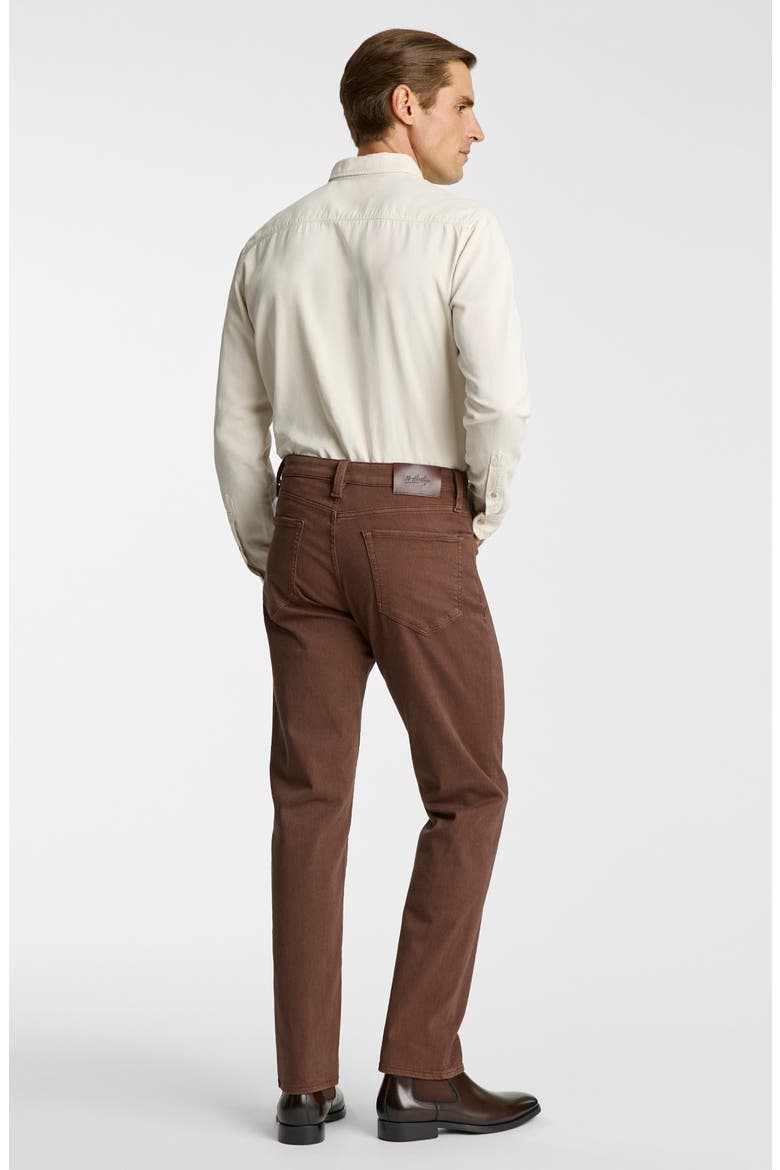 Charisma Relaxed Straight Leg Jeans, Alternate, color, PECAN DIAGONAL