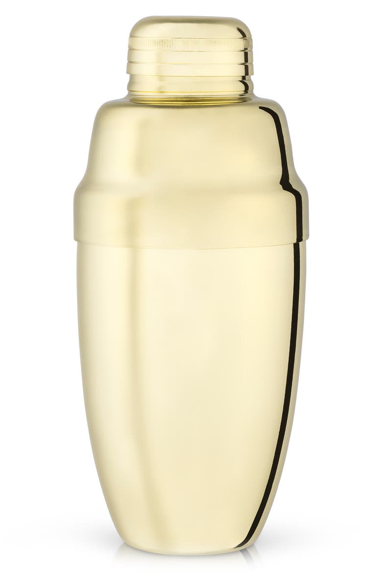 Heavyweight Cocktail Shaker, Main, color, GOLD