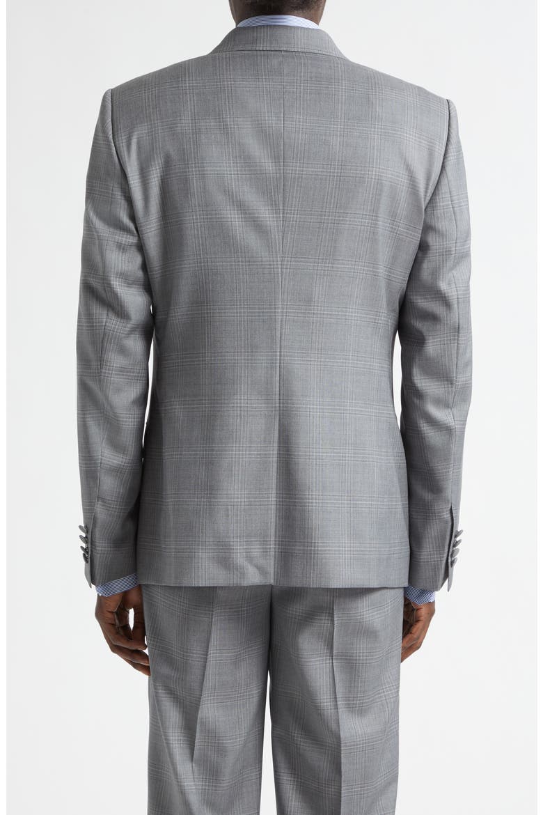 New Martini Fit Glen Plaid Virgin Wool Double Breasted Blazer, Alternate, color, QUADRI-CHECK-TARTAN