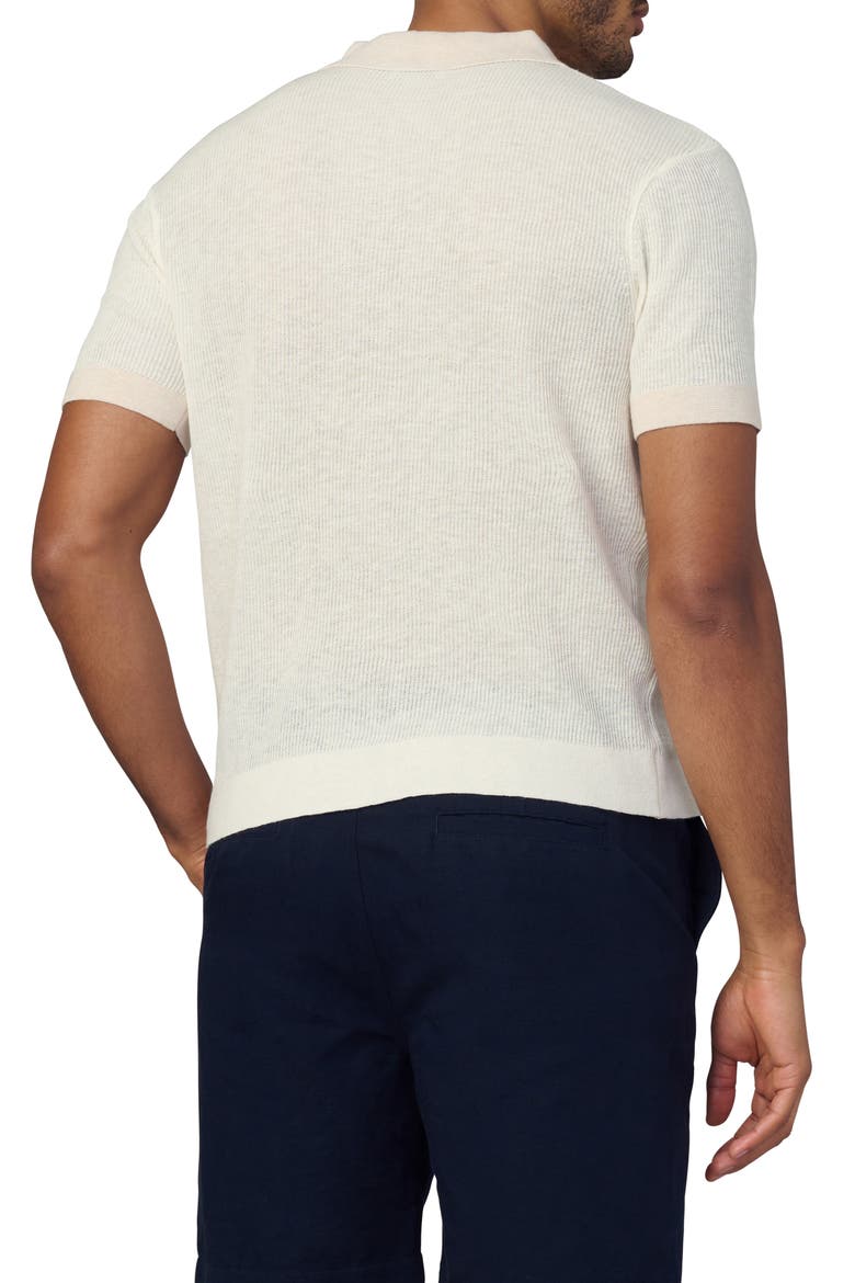 Club Cotton & Linen Polo, Alternate, color, PAPYRUS