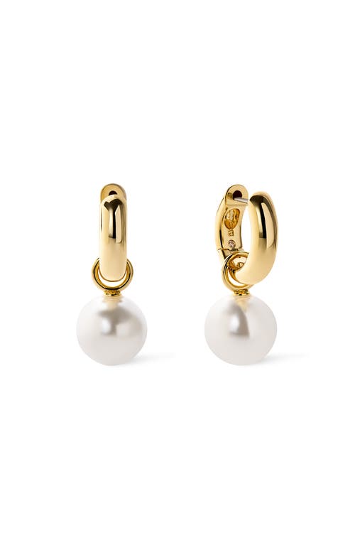 Ana Luisa Maxine Pearl Drop Earrings In Gold