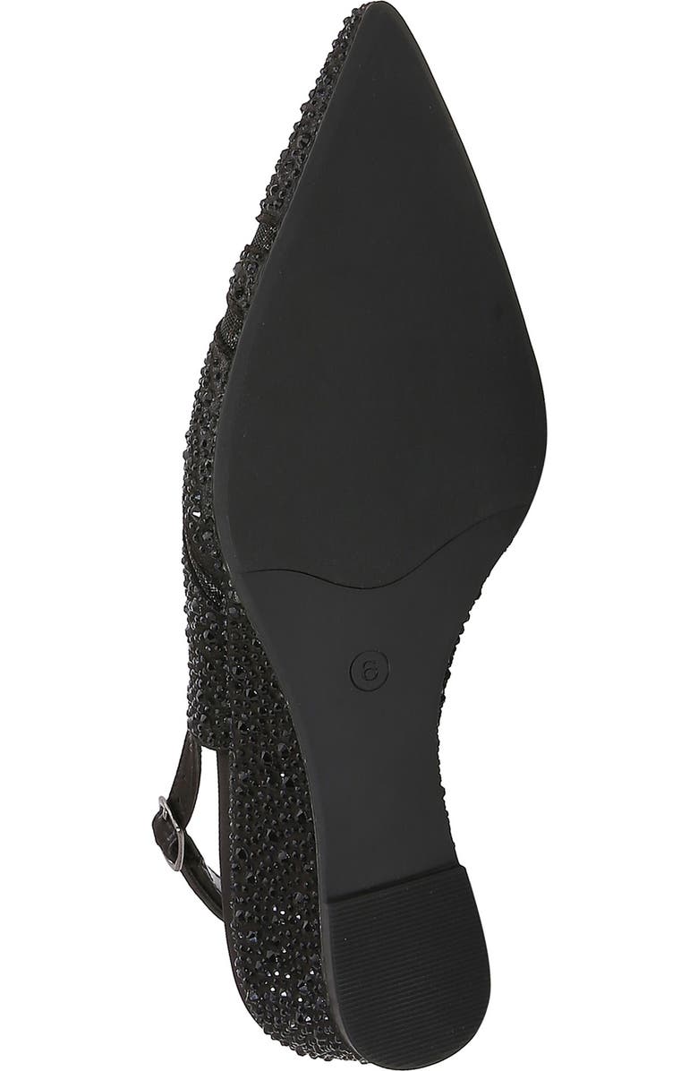 LADY COUTURE Daniel Embellished Slingback Pump, Alternate, color, Black