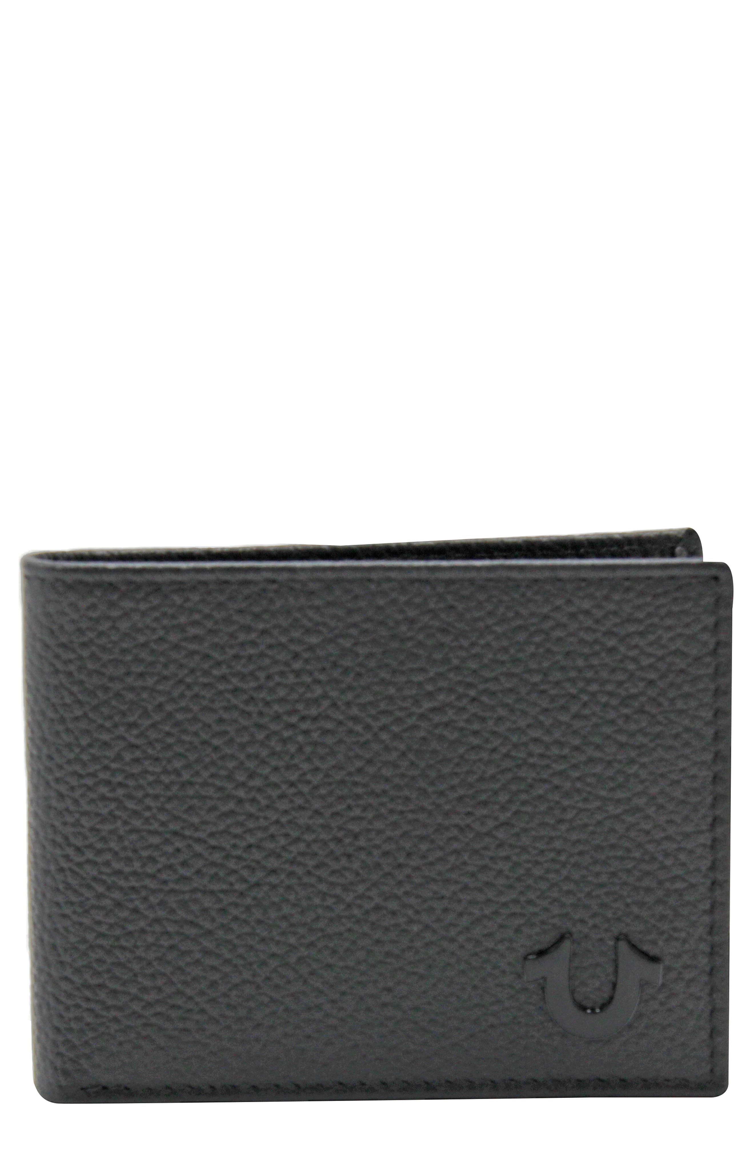 True Religion Bifold Leather Wallet