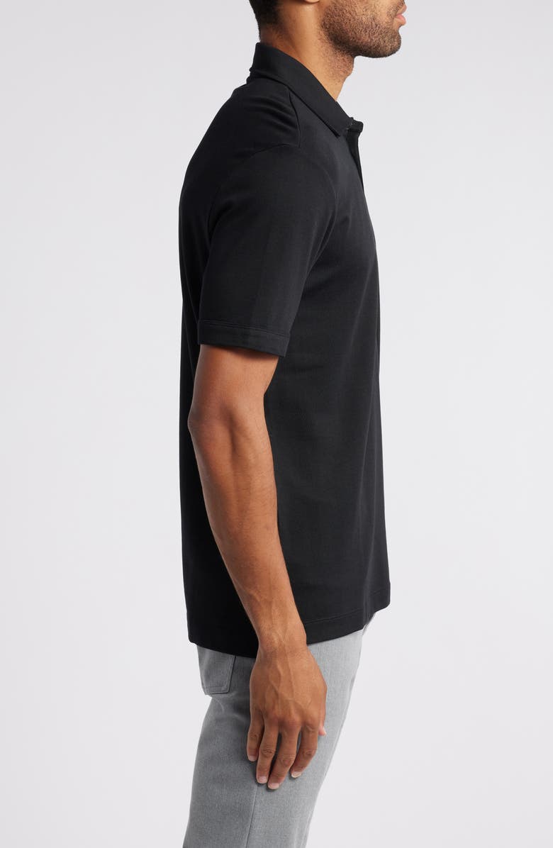 BOSS Press Lyocell & Cotton Polo, Alternate, color, 