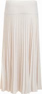PIETRO BRUNELLI MATERNITY Pleated Midi Maternity Skirt