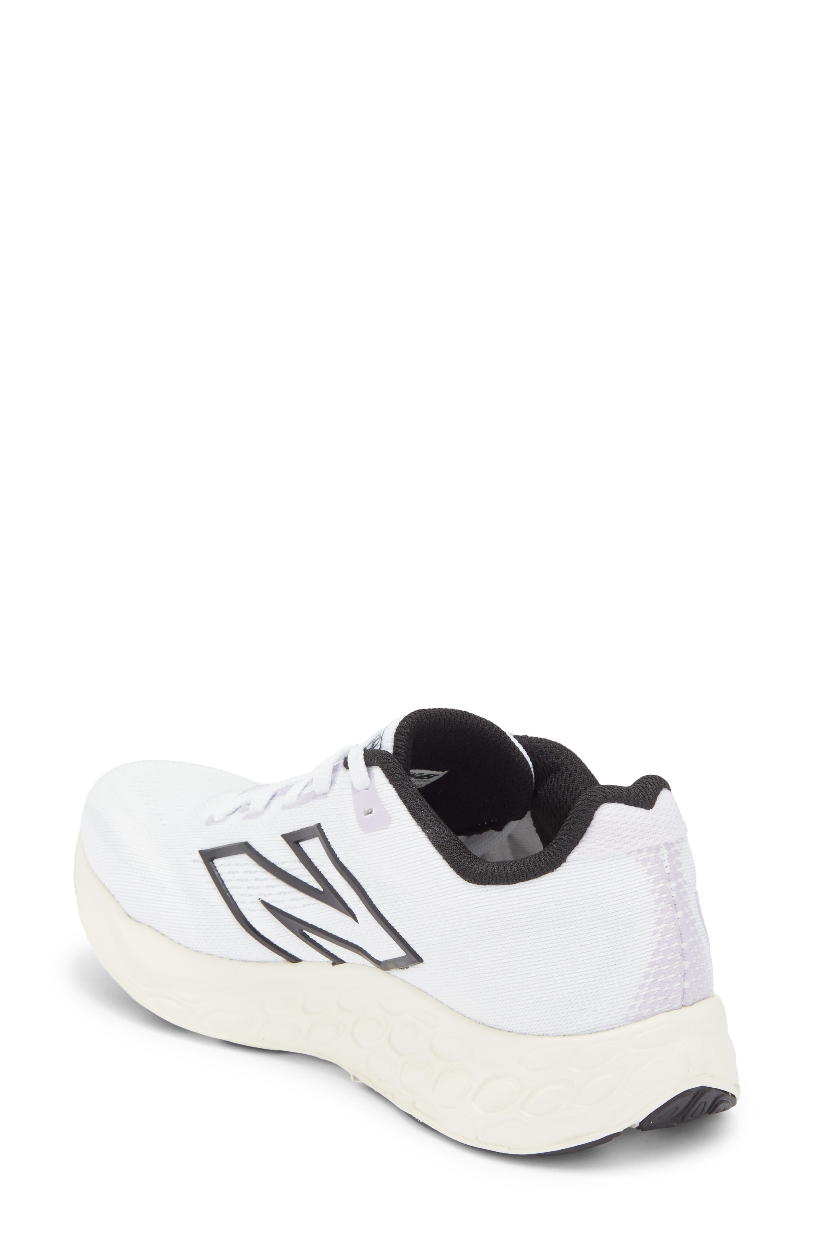 New Balance 680 Running Shoe, Alternate, color, White/ Grey Matter