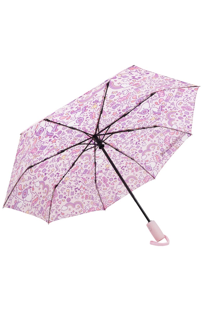 PEANUTS Music Umbrella, Alternate, color, Pink