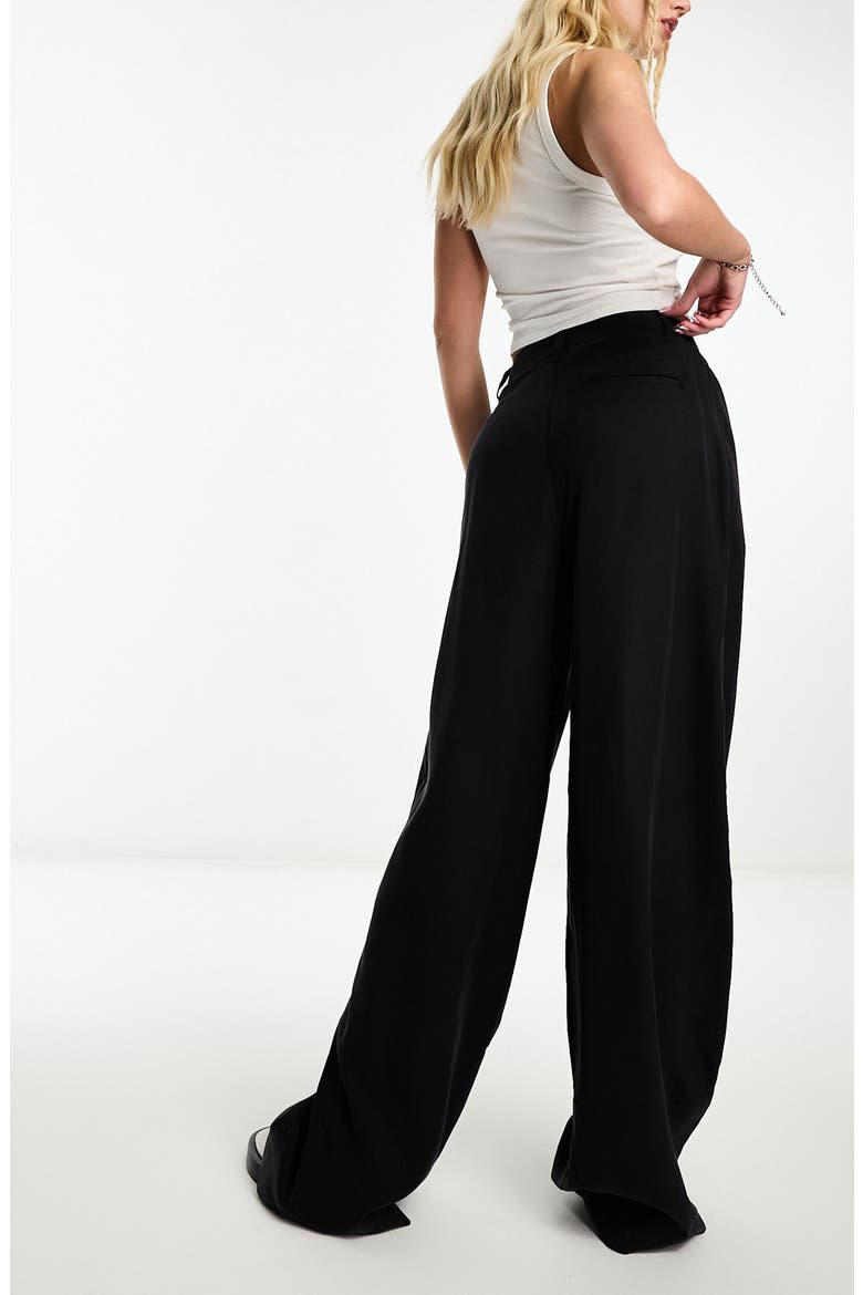 Wide Leg Pants, Alternate, color, BLACK