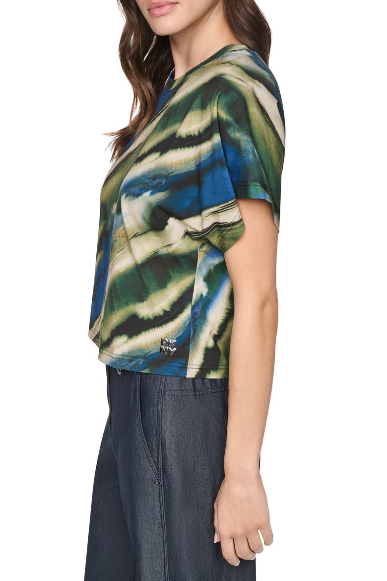 Print Dolman Sleeve Top, Alternate, color, BRUSHED RINSE