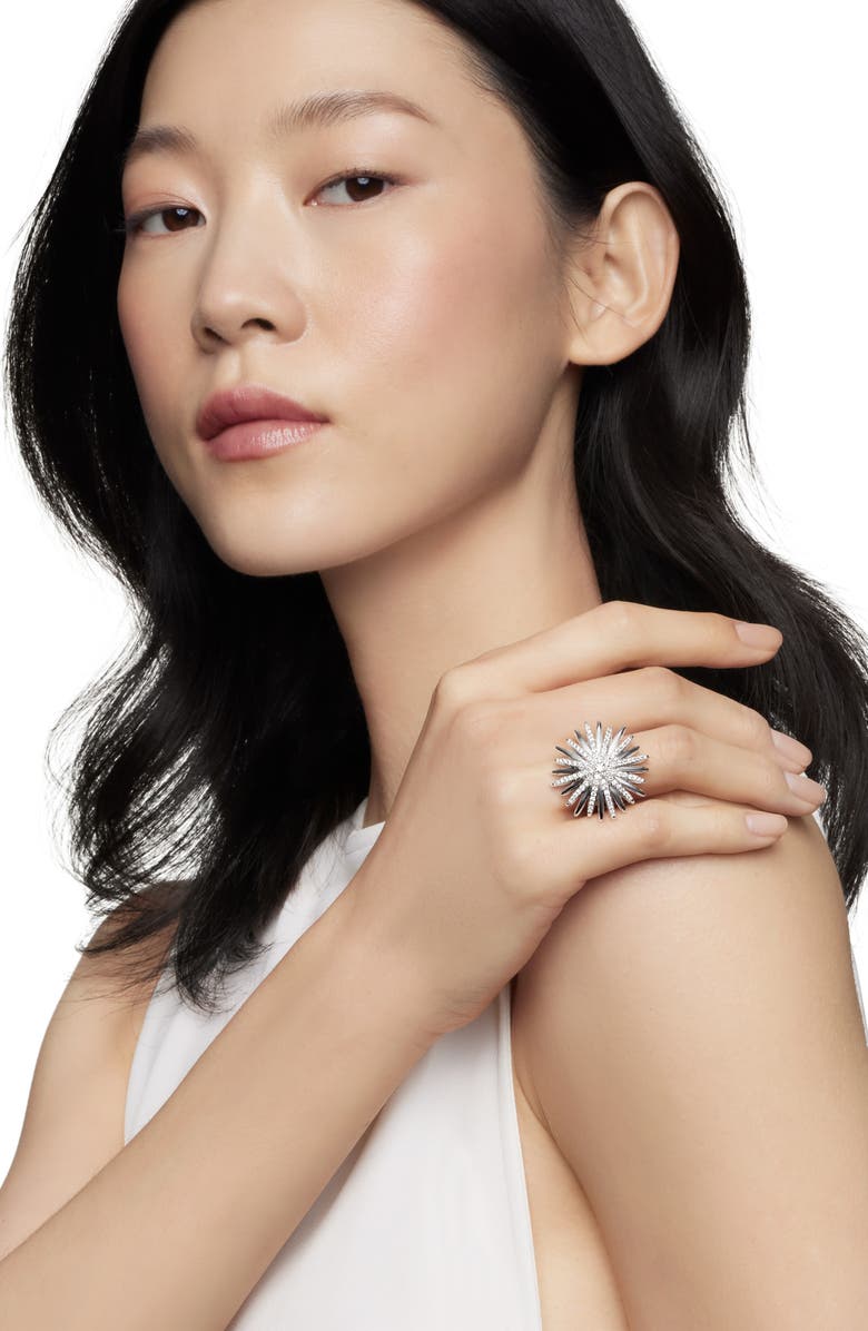 David Yurman Starbust Diamond Ring, Alternate, color, 