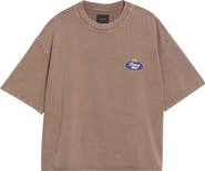 PacSun Kingdom Legacy Crop Heavyweight Cotton Graphic T-Shirt