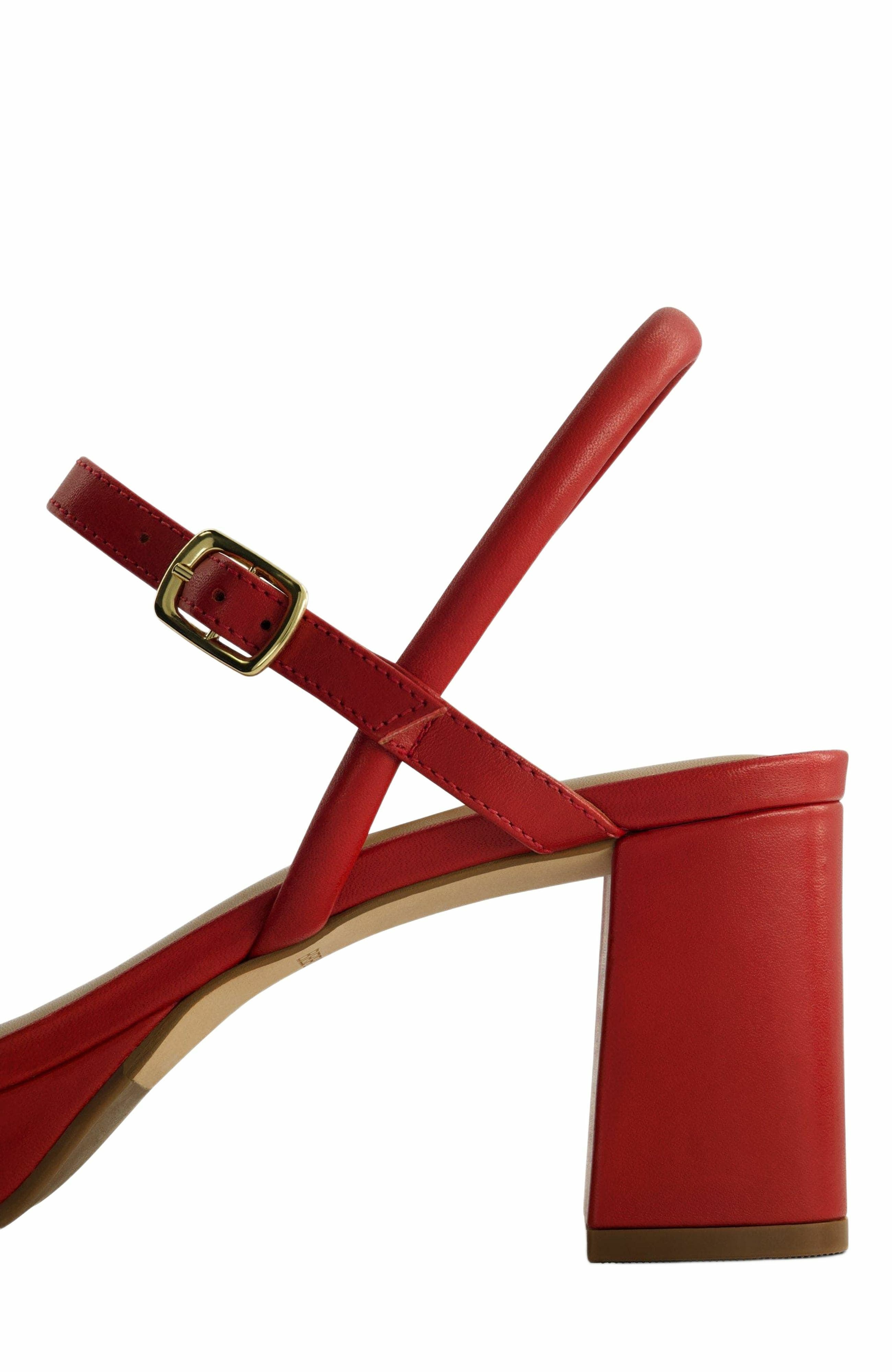 Canto Platform Sandal, Alternate, color, RED