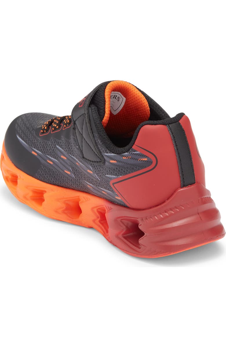 SKECHERS Kids' S-Lights Vortex 2.0 Sneaker, Alternate, color, Black/ Red
