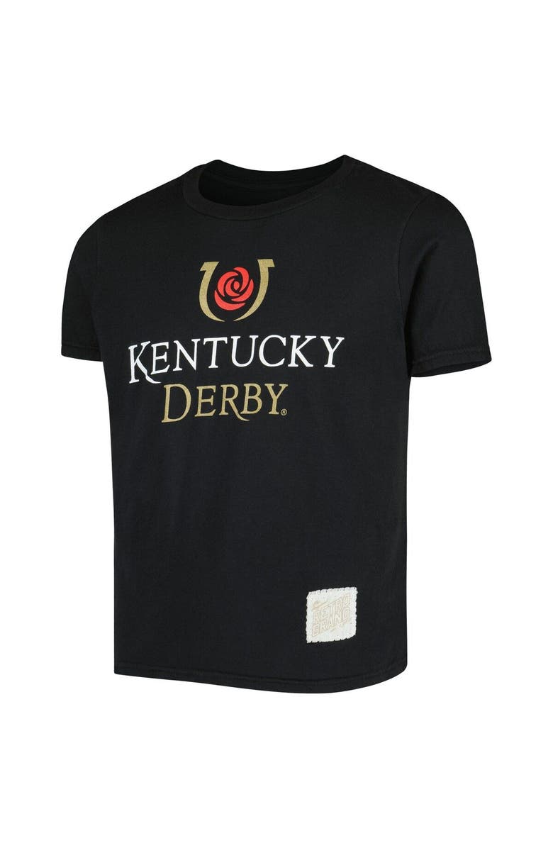 Retro Brand Youth Original Retro Brand Black Kentucky Derby T-Shirt, Alternate, color, 