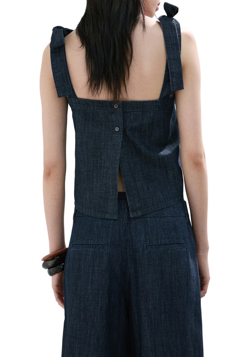 Calonge Denim Top, Alternate, color, OPEN BLUE