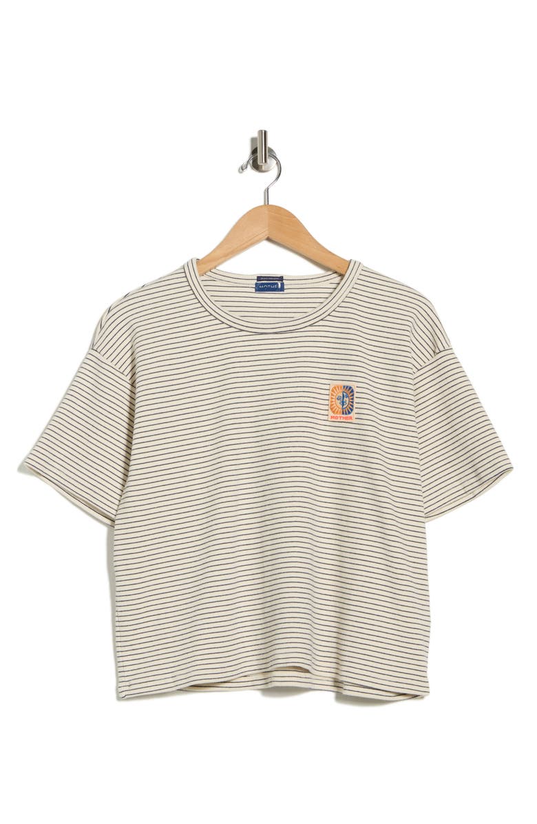 MOTHER The Big Deal Stripe T-Shirt, Main, color, 