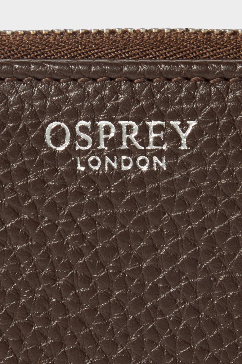 The Core Medium Leather Zip Matinee Purse, Alternate, color, Bitter Chocolate