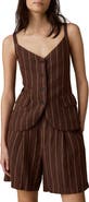 Faherty Sun Strider Milo Linen Button-Up Vest