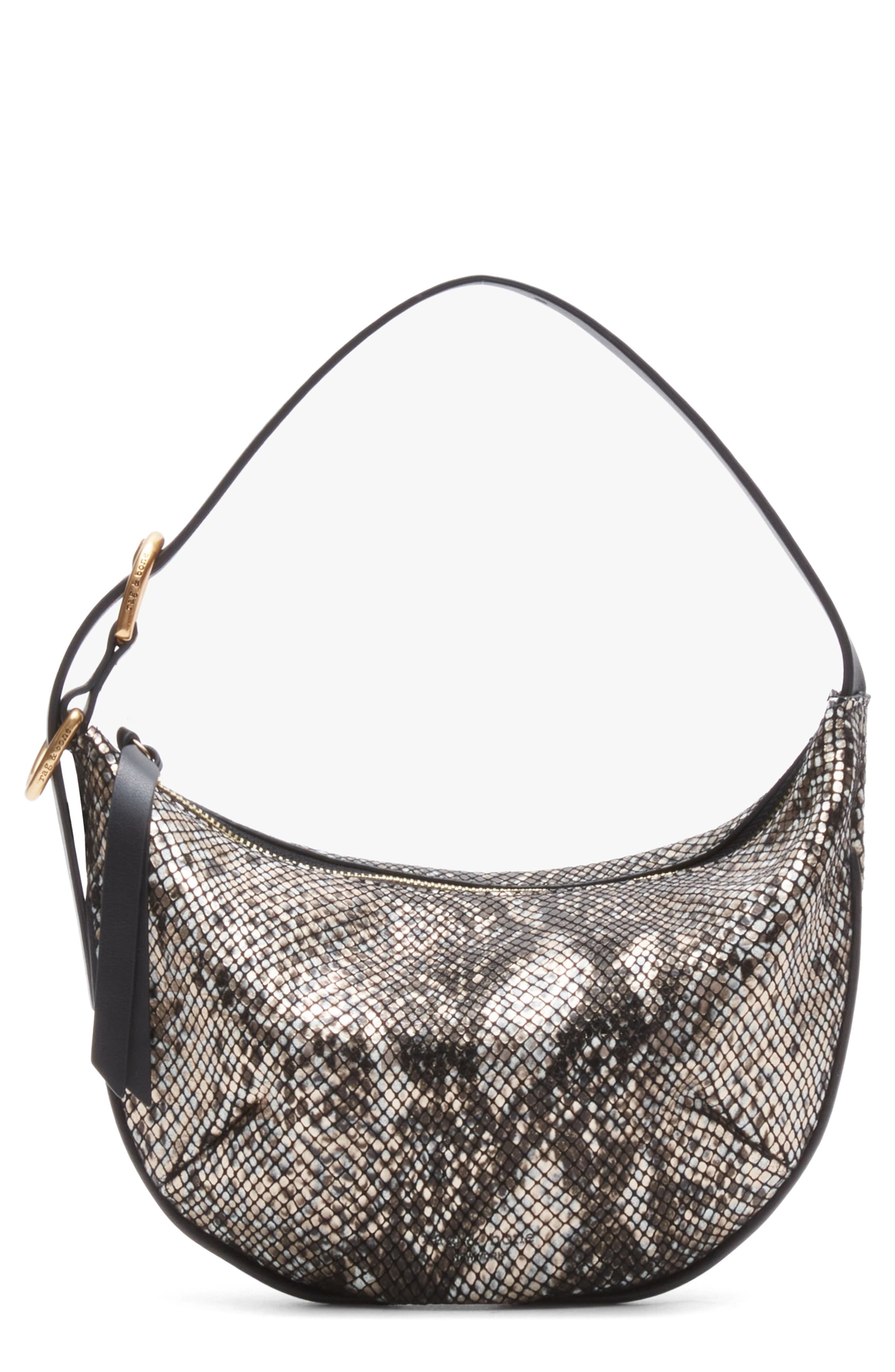 Small Mercer Leather Hobo Bag