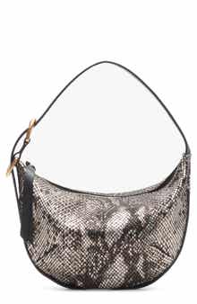 Small Mercer Leather Hobo Bag