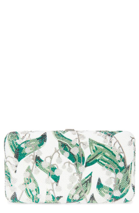 Lily Belles Crystal Embellished Clutch