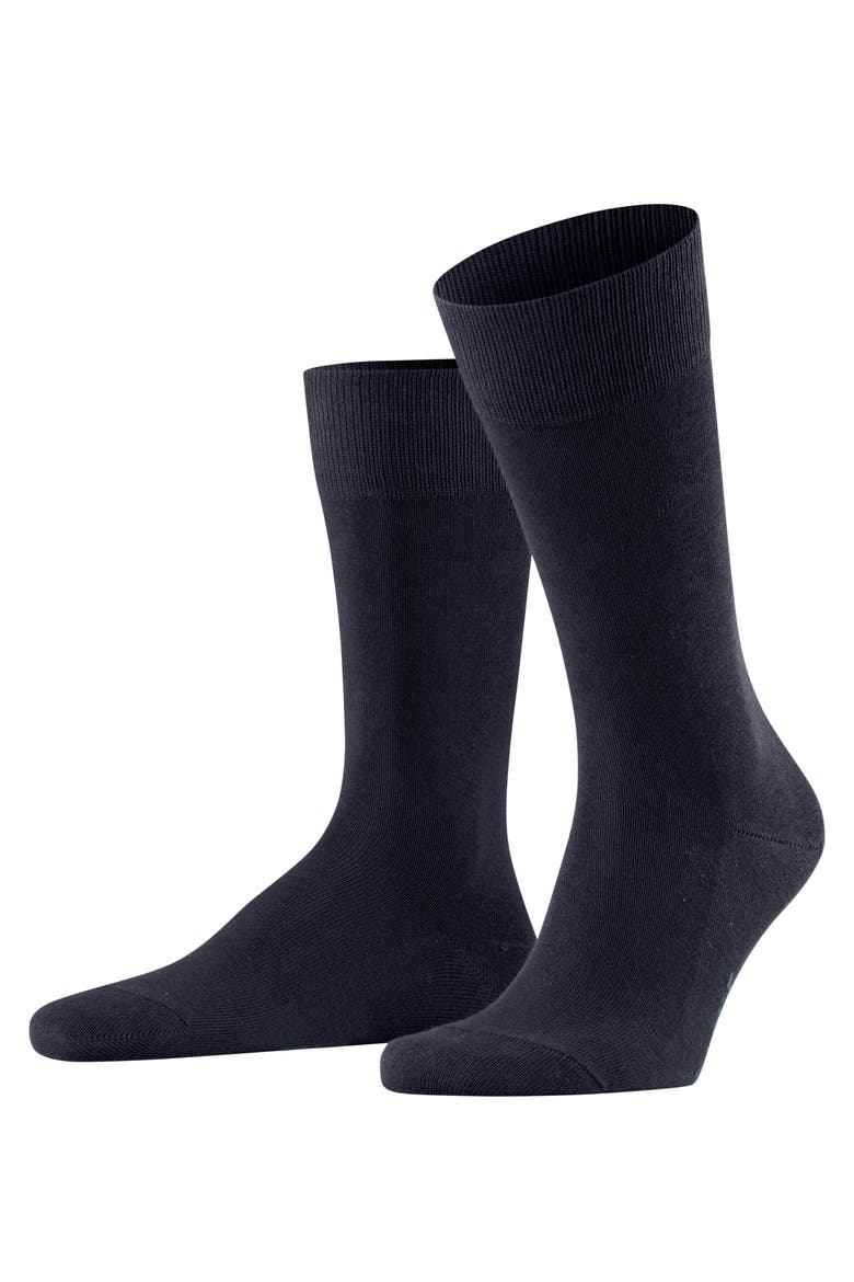 Family Sustainable Cotton Socks, Main, color, Dark Navy
