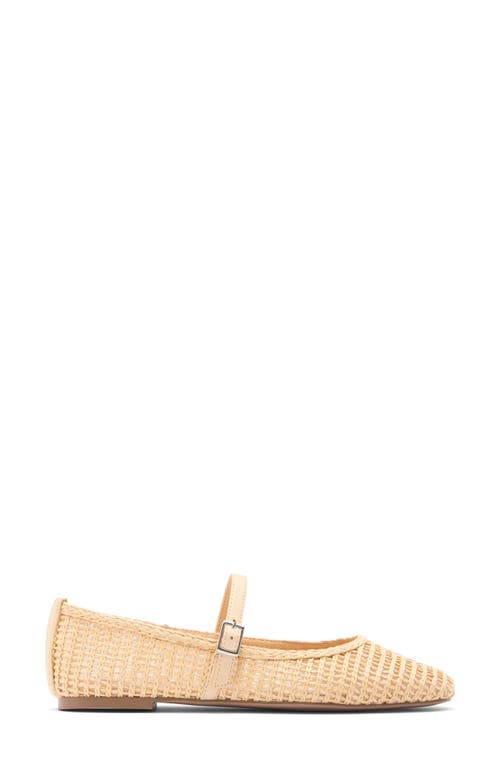 Steve Madden Caeli Mary Jane Flat In Natural
