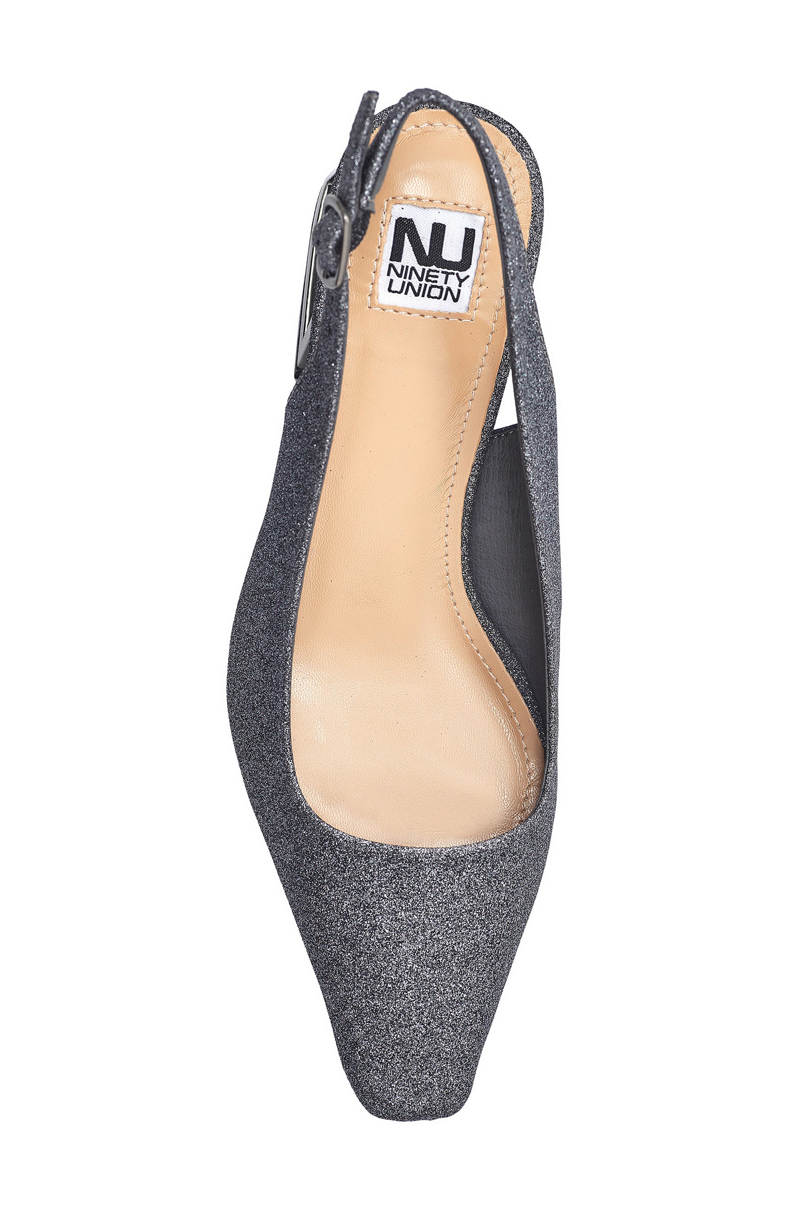 NINETY UNION Boca Slingback Pump, Alternate, color, Pewter