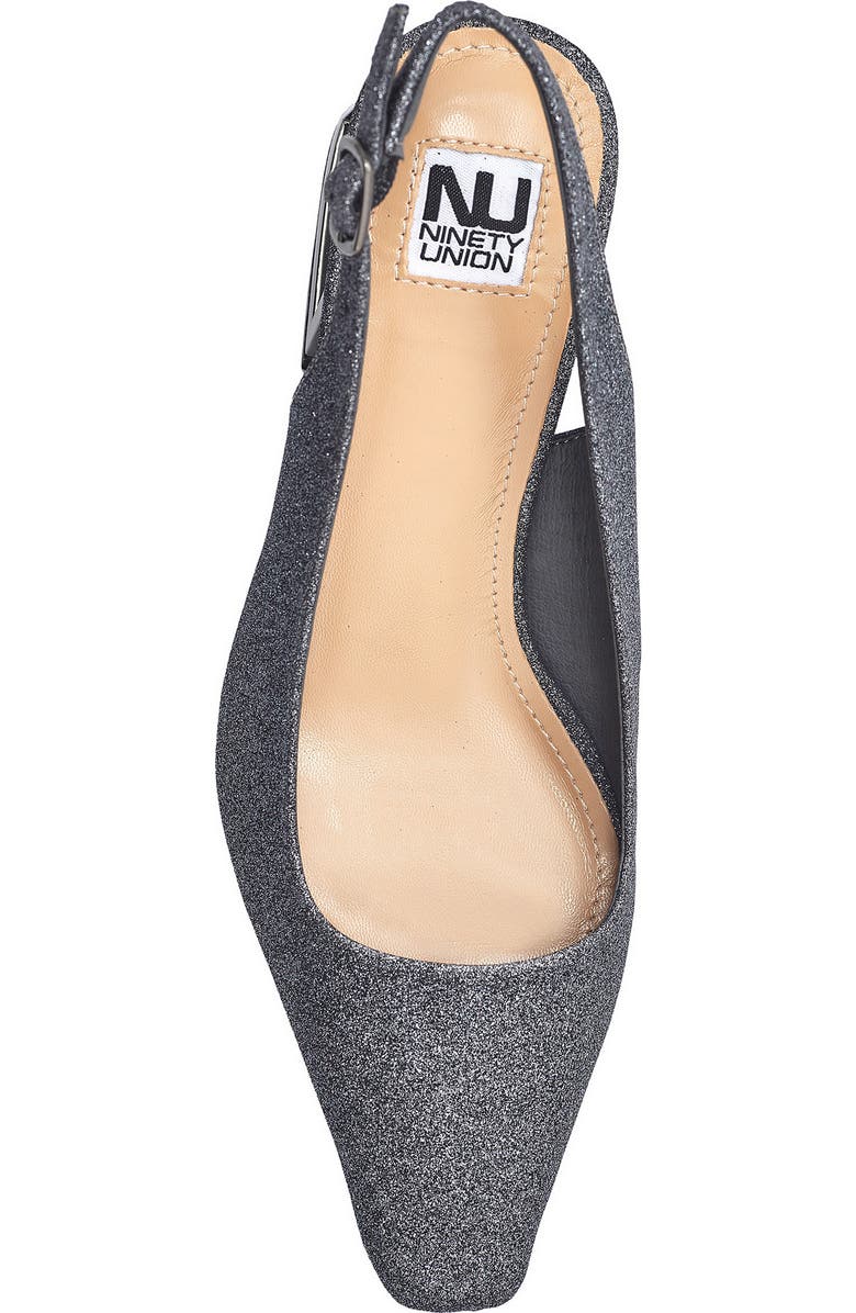 NINETY UNION Boca Slingback Pump, Alternate, color, Pewter