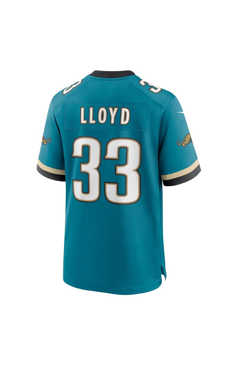 Nike Men's Nike Devin Lloyd Teal Jacksonville Jaguars Prowler Throwback Player Game Jersey, Alternate, color, 