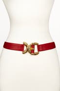 Raina Belts Viper D Link Buckle Leather Belt