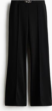 H&M Bootcut Ponte Di Roma Trousers