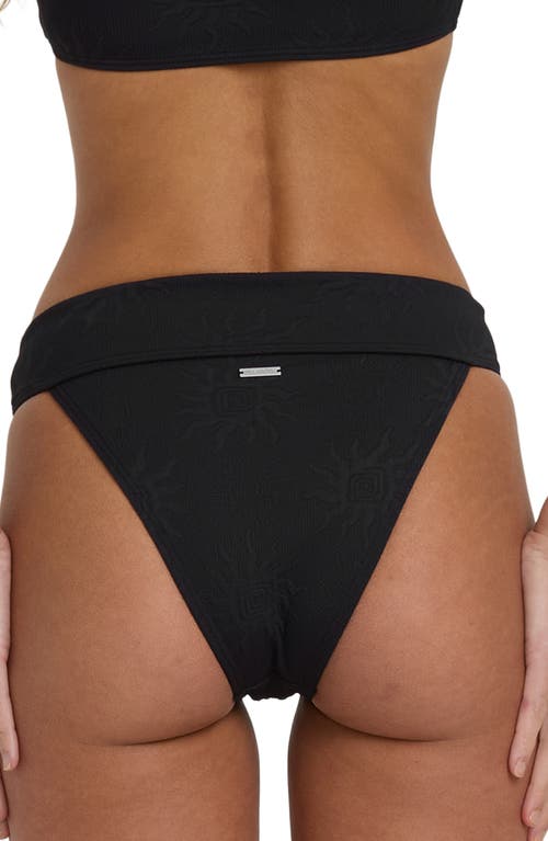 Billabong Laura Twisted Sun Aruba Bikini Bottoms In Black