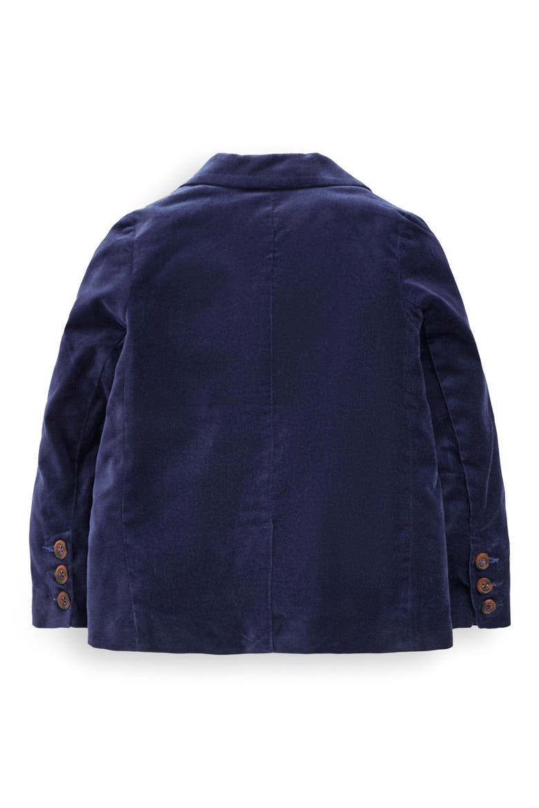 Kids' Velvet Blazer, Alternate, color, COLLEGE NAVY