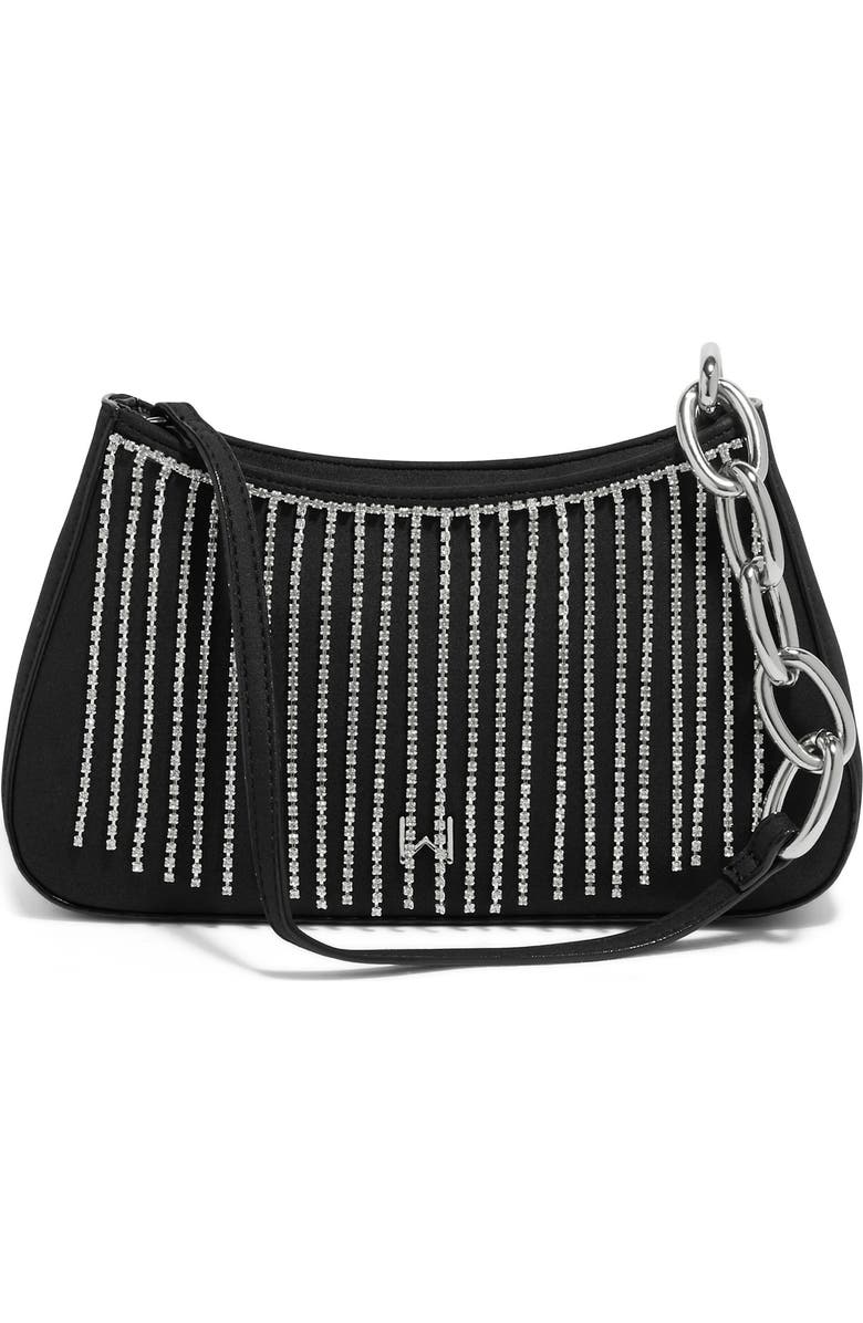 HOUSE OF WANT Newbie Faux Shearling Shoulder Bag, Main, color,