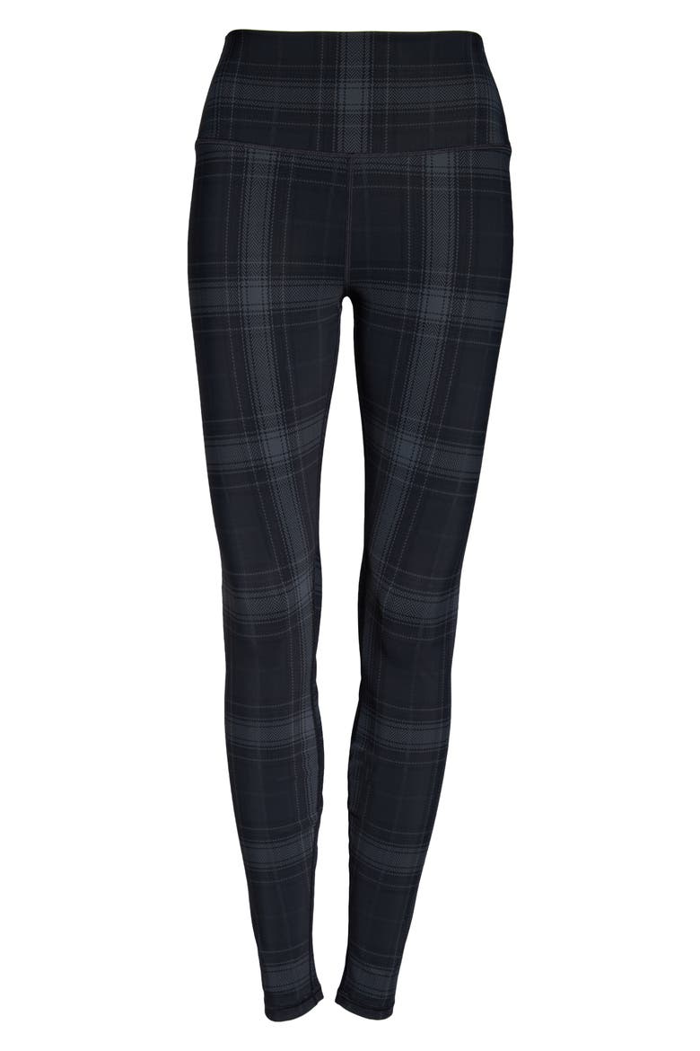 Vapor High Waist Leggings, Alternate, color, BLACK/ ANTHRACITE