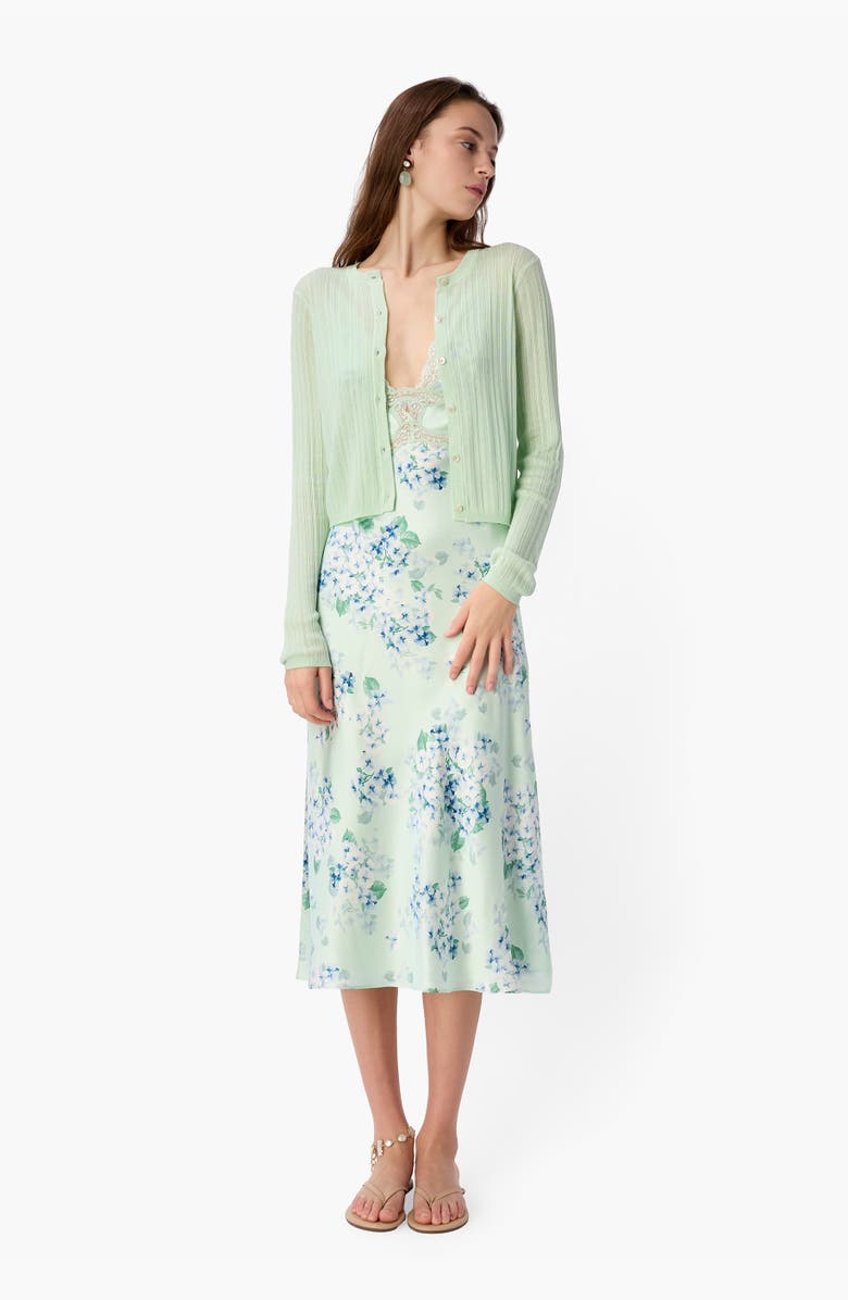 CAMI NYC Maura Lightweight Cardigan, Alternate, color, Clearwater