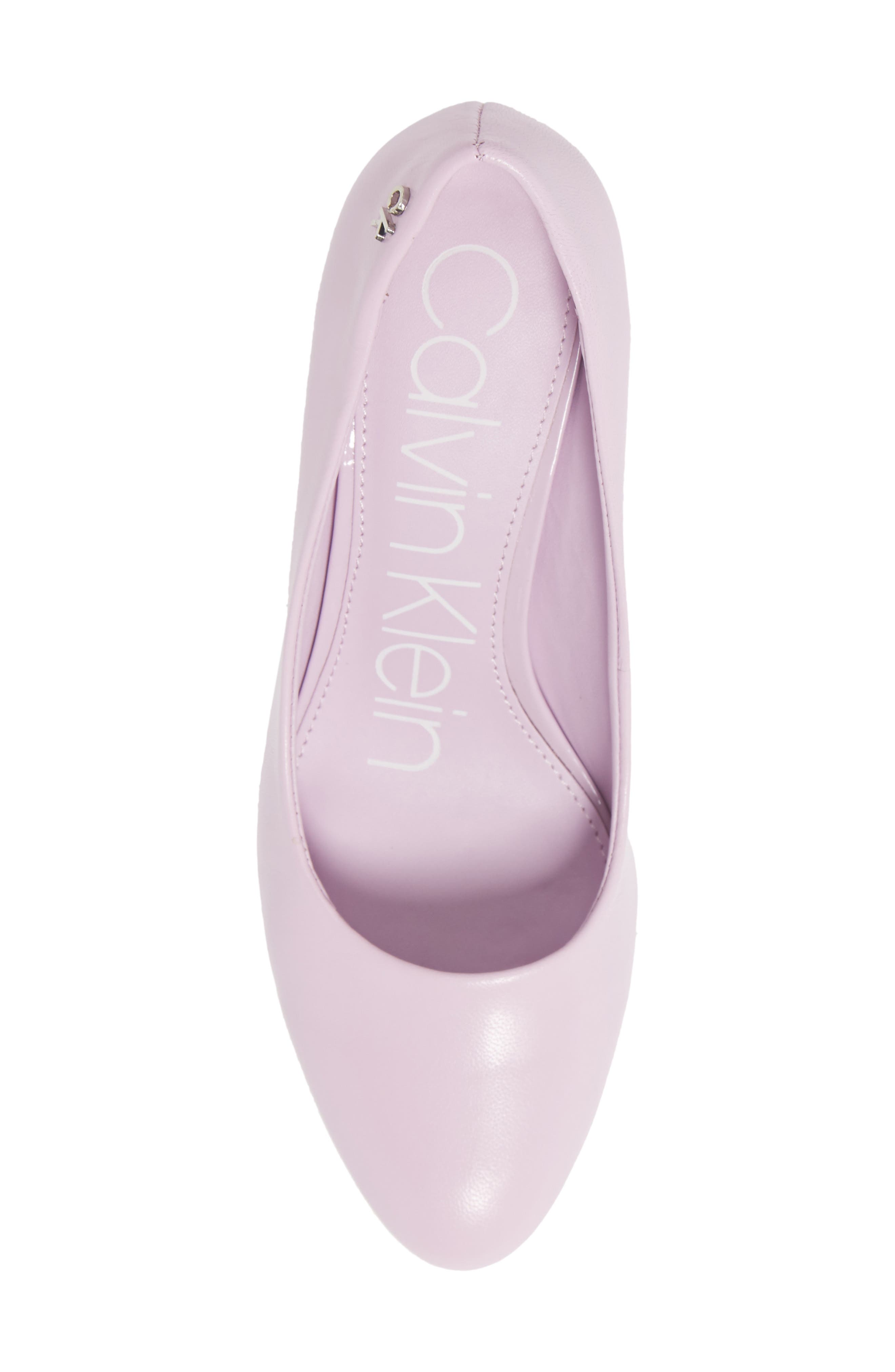 Oksa Pump, Alternate, color, STONE PINK LEATHER