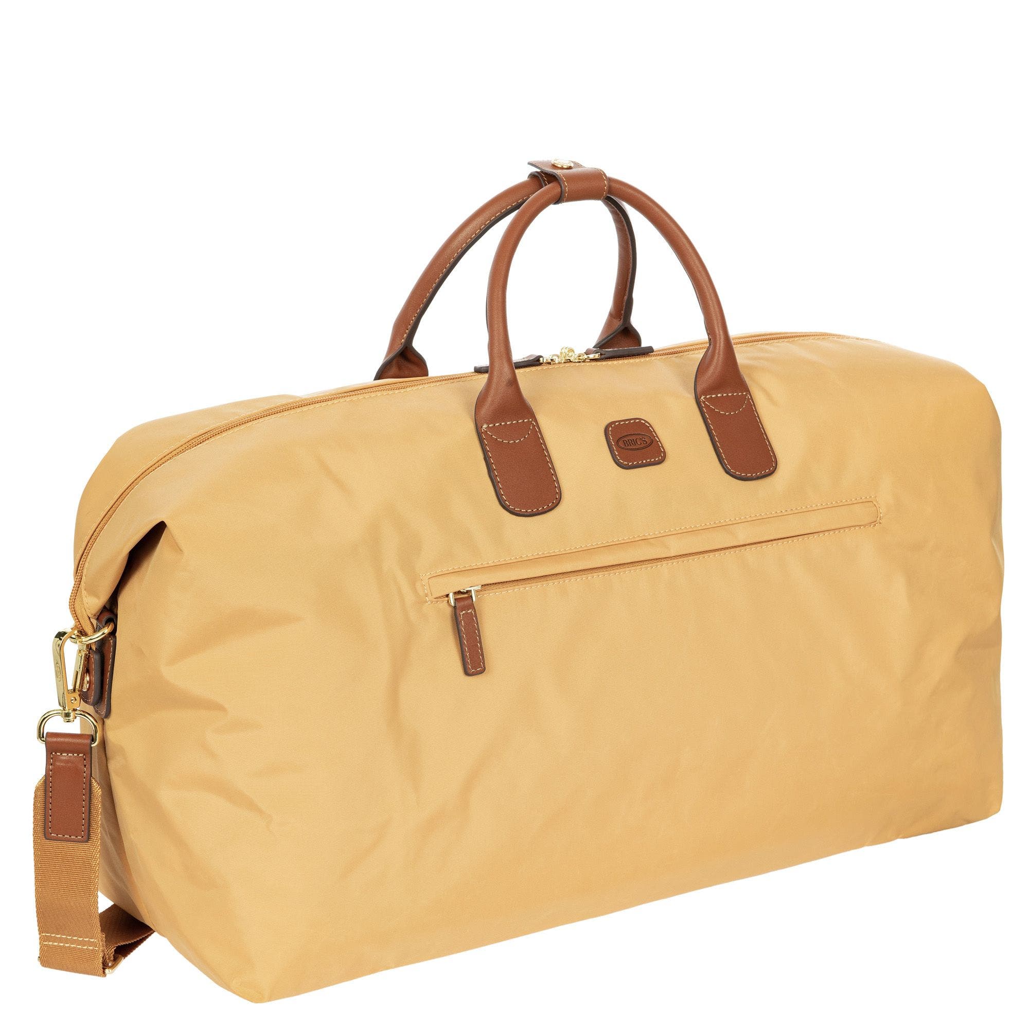 X-travel 18'' Folding Duffle Bag, Alternate, color, Honey