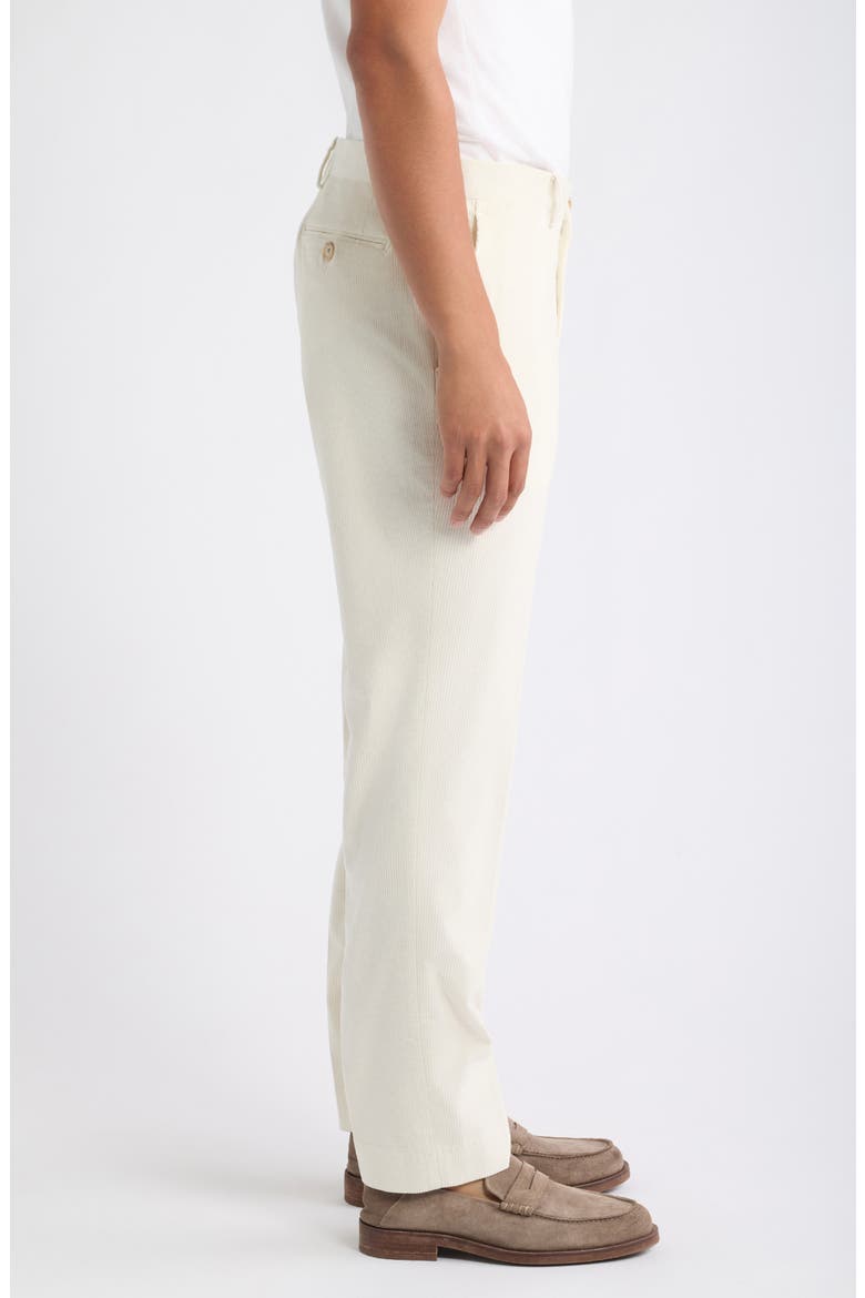 Straight Leg Corduroy Pants, Alternate, color, SNOW