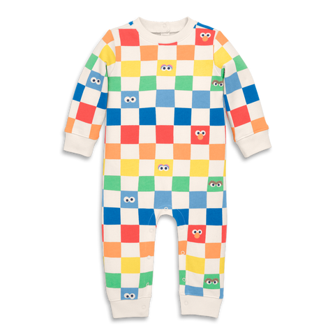 Baby Sesame Street Friends Sweatshirt Romper