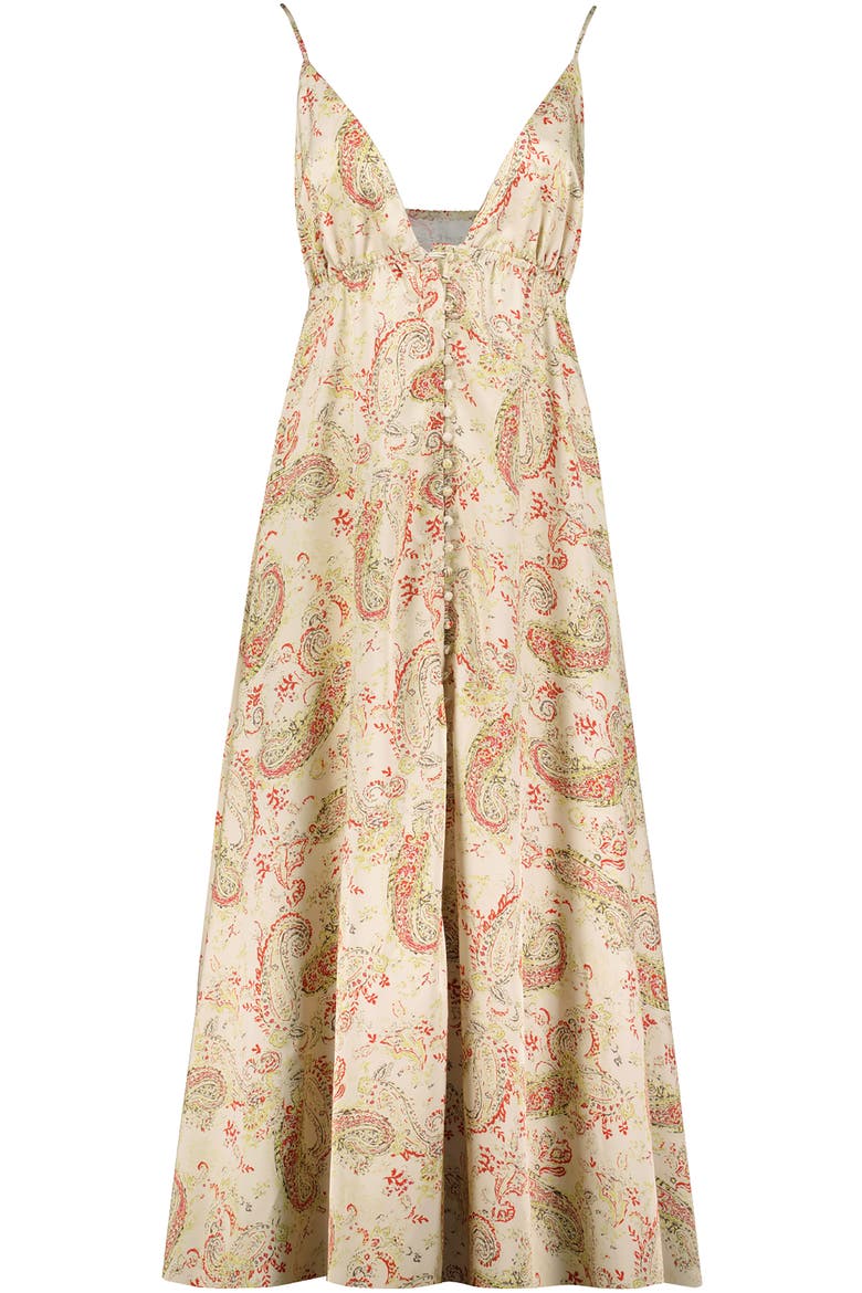 Sabrina Maxi Dress, Alternate, color, Paisley Print