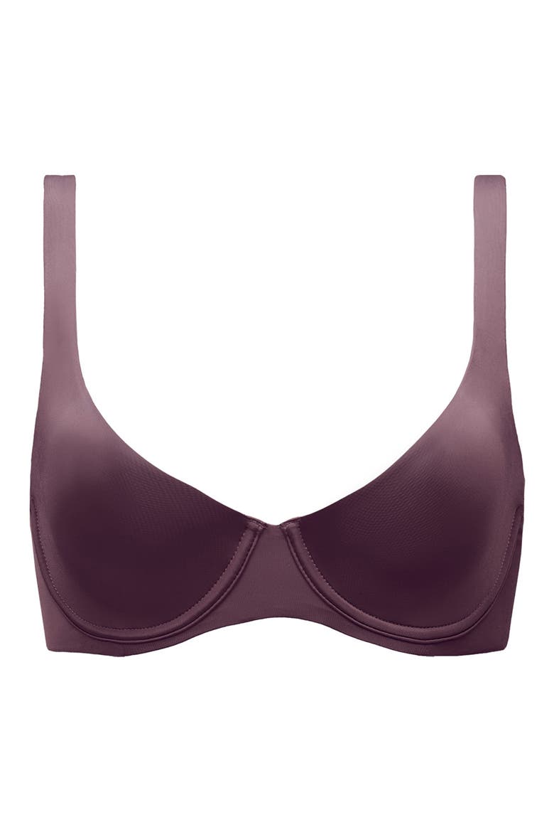 The Scoop Underwire Microfiber Bra, Alternate, color, COSMOS