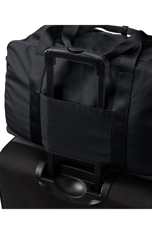 Lands' End Travel Carry On Luggage Duffle Bag In Black