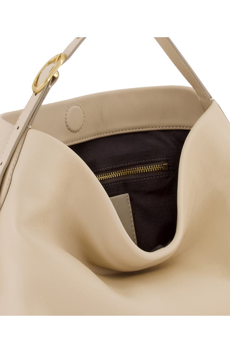 Vince Small Plonge Vivian Leather Hobo Bag, Alternate, color, Marzipan