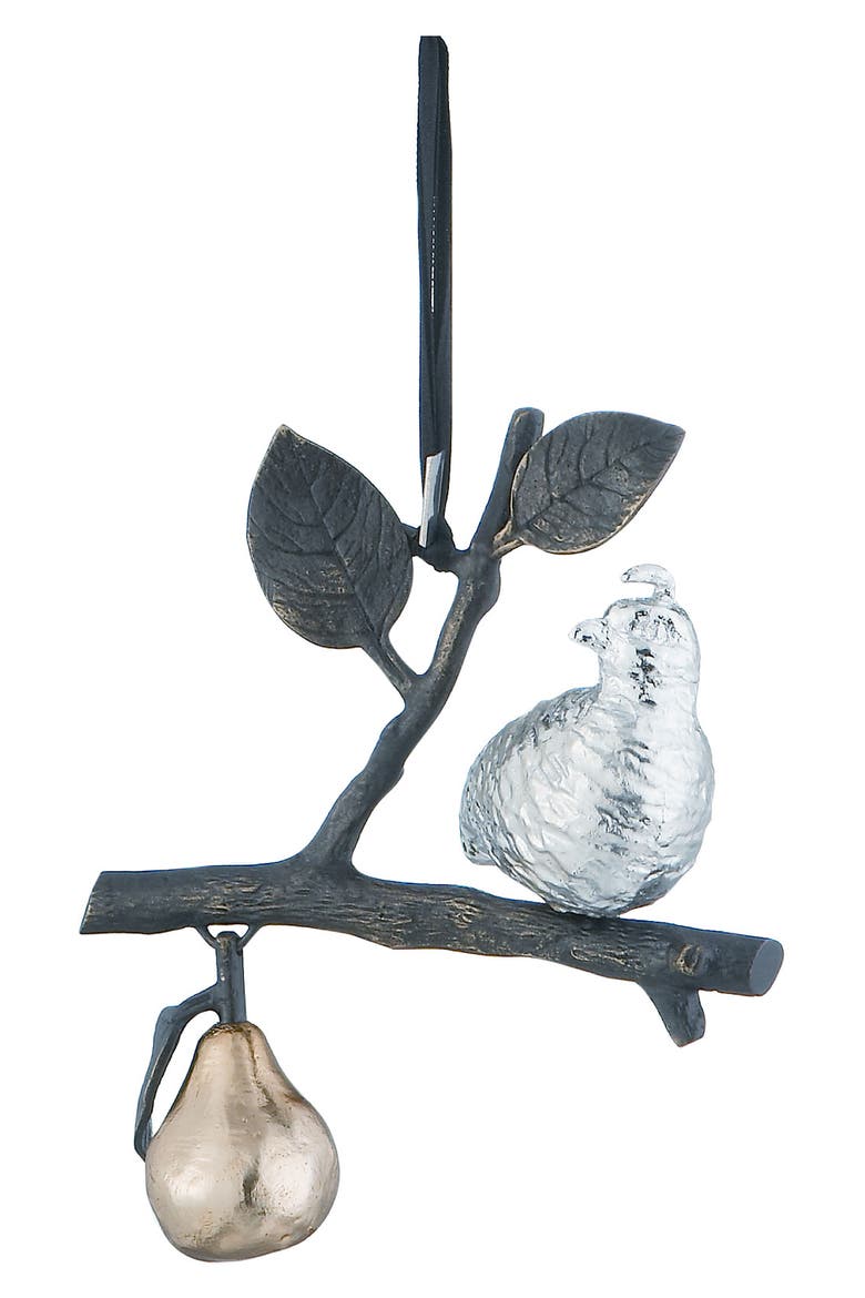 'Partridge in a Pear Tree' Ornament, Main, color, NO COLOR