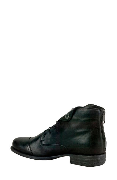 Miz Mooz Lennox Lace-up Bootie In Green